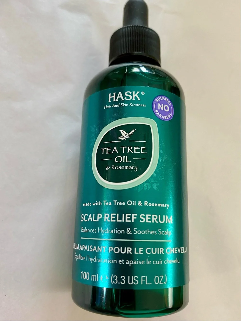 HASK Tea Tree Oil & Rosemary Scalp Relief Serum